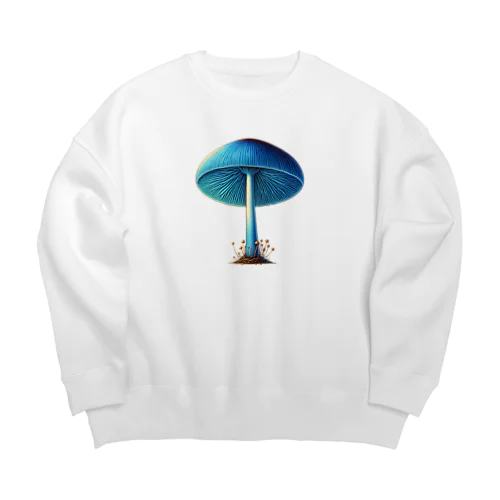 コンペイトウタケ Big Crew Neck Sweatshirt