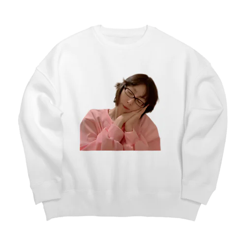 あいむげん Big Crew Neck Sweatshirt