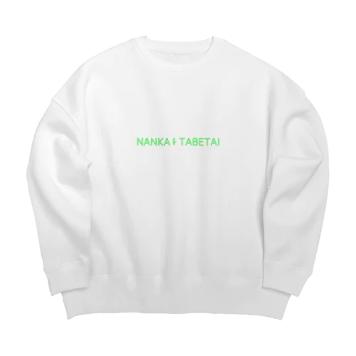 NANKA TABETAI Big Crew Neck Sweatshirt