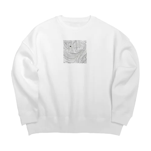 秘密 Big Crew Neck Sweatshirt