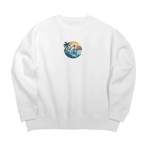 LUXACE Big Crew Neck Sweatshirt