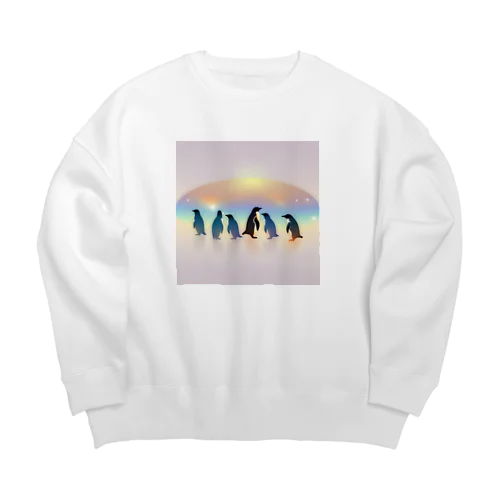 penguins Big Crew Neck Sweatshirt