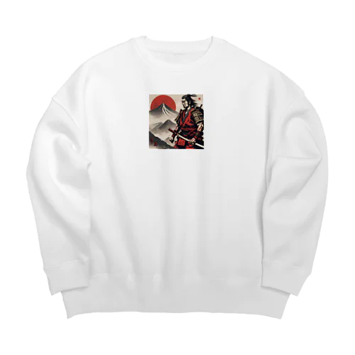 サムライハート Big Crew Neck Sweatshirt