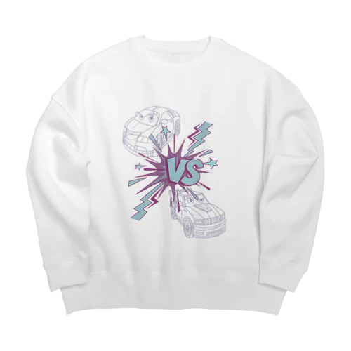 GOGO！CAR！ Big Crew Neck Sweatshirt