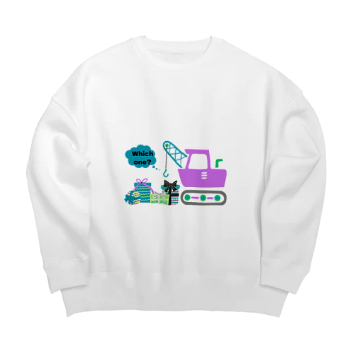 Which one？ Big Crew Neck Sweatshirt