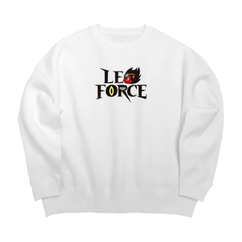 Leo Force YouTube店 Big Crew Neck Sweatshirt