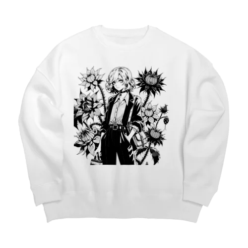 Cool Girl Big Crew Neck Sweatshirt