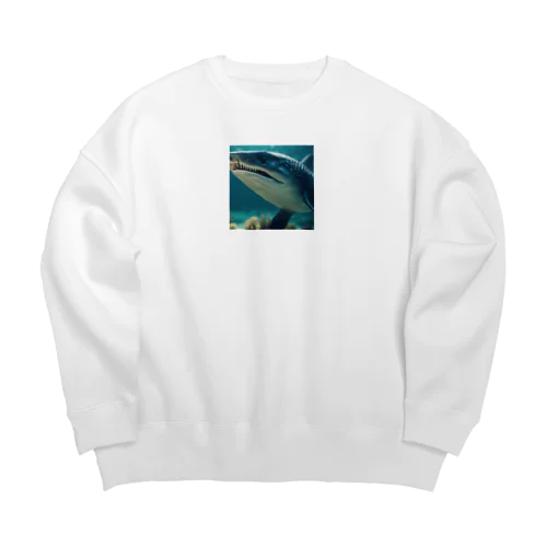 イクチオサウルス Big Crew Neck Sweatshirt