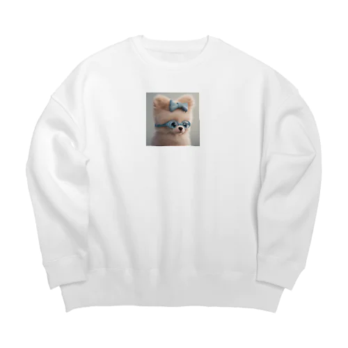 どきゅん！ Big Crew Neck Sweatshirt