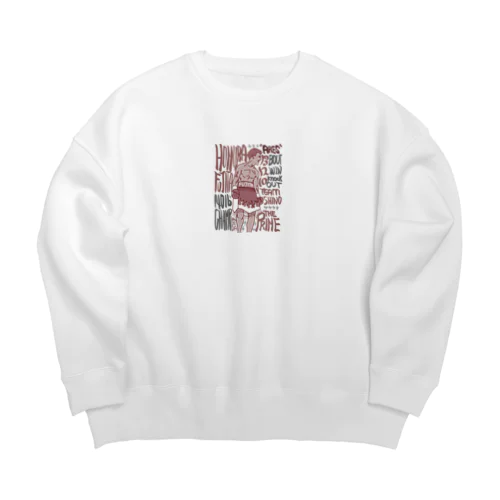 "軍神アレス"藤田炎村オリジナルシャツ Big Crew Neck Sweatshirt