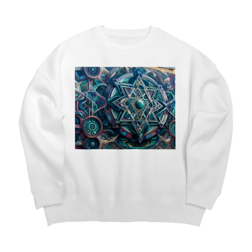 魔法陣 Big Crew Neck Sweatshirt