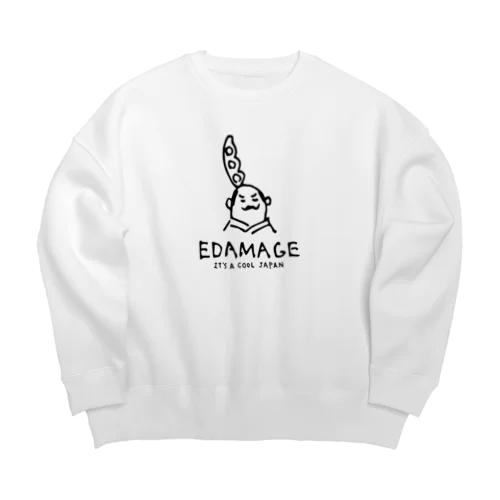 EDAMAGE Big Crew Neck Sweatshirt