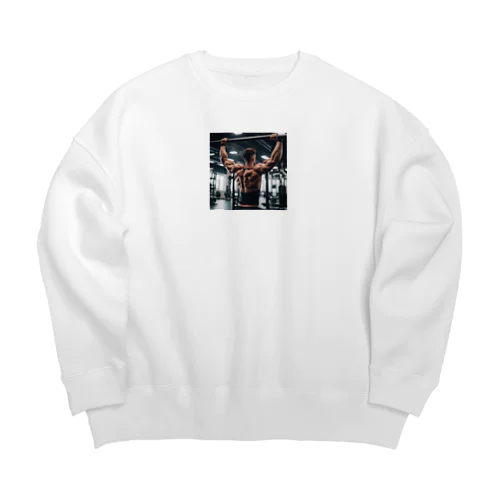 パワフルなトレーニング Big Crew Neck Sweatshirt