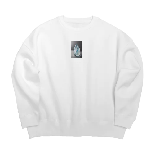 美しき水晶 Big Crew Neck Sweatshirt