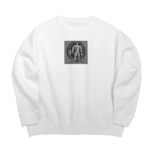 鋼の肉体 Big Crew Neck Sweatshirt