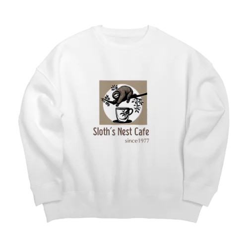 Sloth’s Nest Café Big Crew Neck Sweatshirt