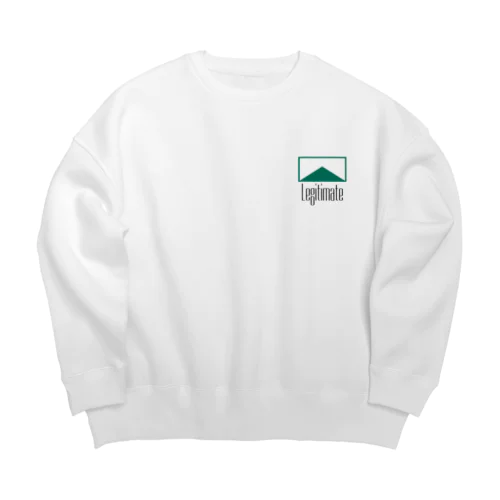 Legitimate 2024 GREEN Big Crew Neck Sweatshirt