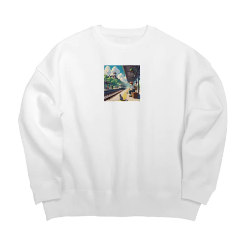 異世界列車 Big Crew Neck Sweatshirt