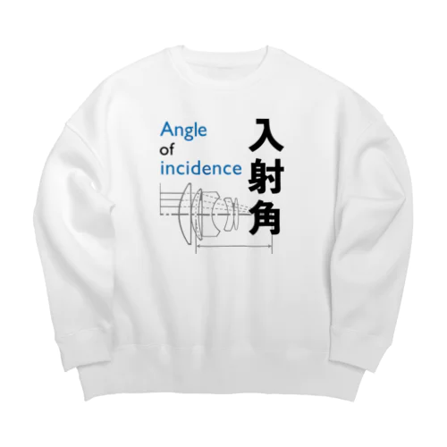 写真漢字COLLECTION 「入射角」 Big Crew Neck Sweatshirt