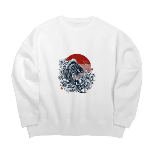 鯉 Big Crew Neck Sweatshirt