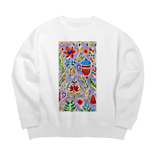 𝕿𝖍𝖊 𝕱𝖑𝖔𝖜𝖊𝖗 𝕻𝖔𝖊𝖙𝖗𝖞 𝕮𝖚𝖕 Big Crew Neck Sweatshirt