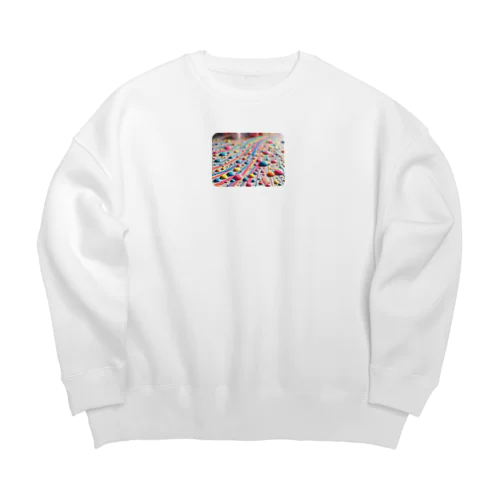 からふるえのぐ Big Crew Neck Sweatshirt