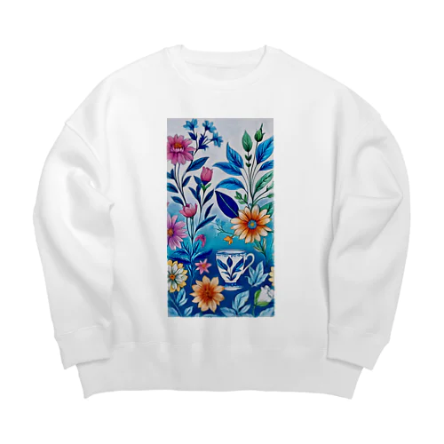 𝕿𝖍𝖊 𝕱𝖑𝖔𝖜𝖊𝖗 𝕻𝖔𝖊𝖙𝖗𝖞 𝕮𝖚𝖕 Big Crew Neck Sweatshirt