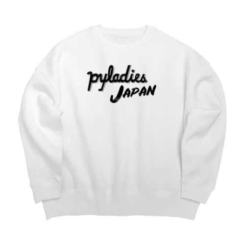 PyLadies Japan 黒文字ver ビッグシルエットスウェット