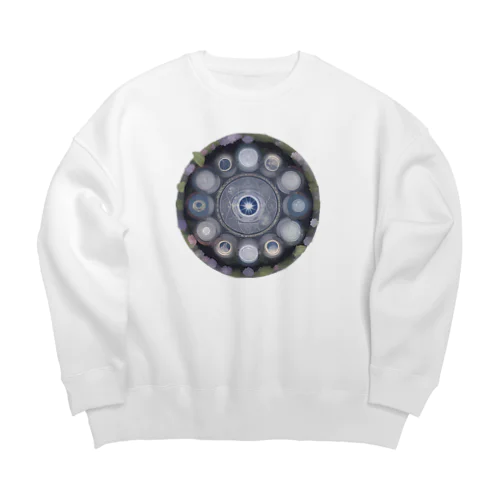 不思議模様・フォレスト Big Crew Neck Sweatshirt