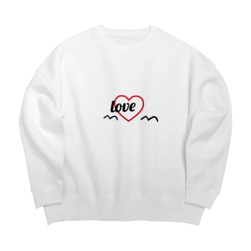 wind Big Crew Neck Sweatshirt