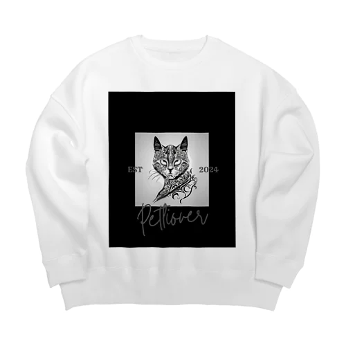 闘志の休憩所 Big Crew Neck Sweatshirt