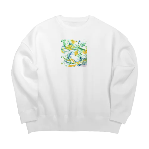 いちとくん（５歳）デザイン Big Crew Neck Sweatshirt