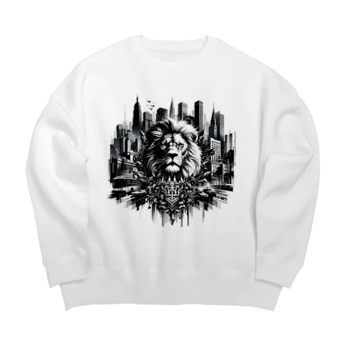 Urban Jungle Majesty Big Crew Neck Sweatshirt