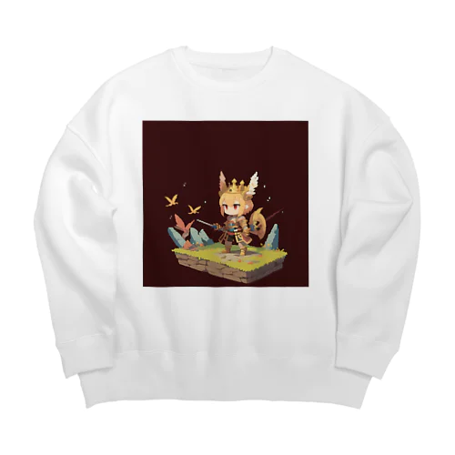 聖女騎士の冒険　序章 Big Crew Neck Sweatshirt