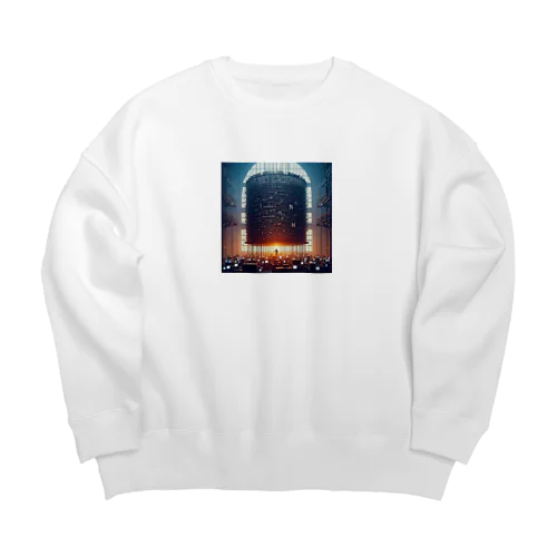 wordⅡ Big Crew Neck Sweatshirt