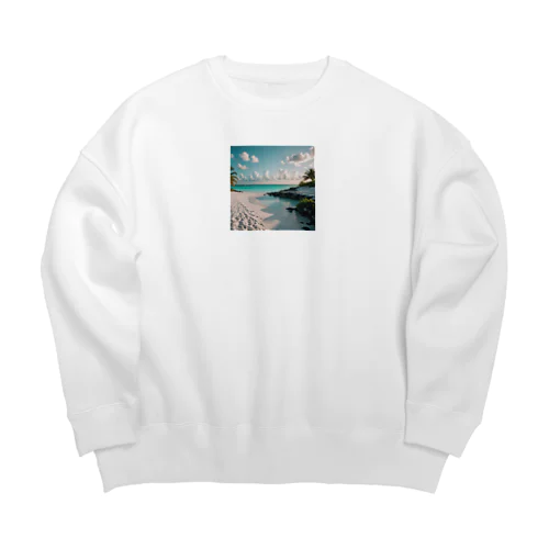 beach Big Crew Neck Sweatshirt