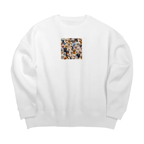 世界犬⑤ Big Crew Neck Sweatshirt