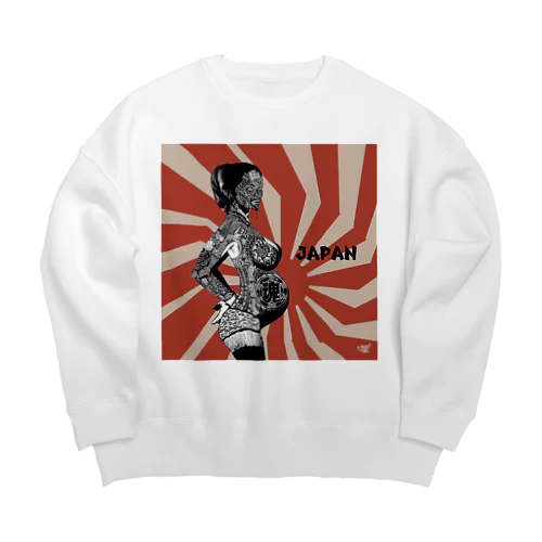 origin art Big Crew Neck Sweatshirt