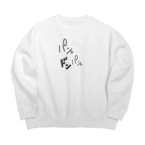 ちょっとイケナイ効果音 Big Crew Neck Sweatshirt