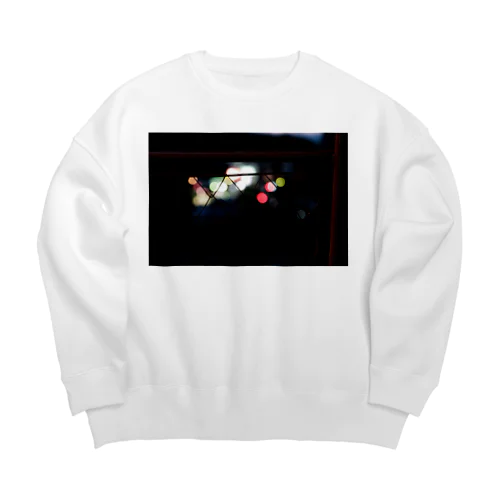 Bokeh.002 Big Crew Neck Sweatshirt