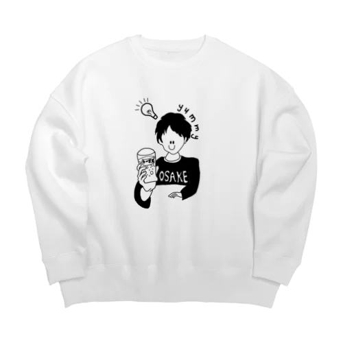 OSAKE！トーマス！yummy！ Big Crew Neck Sweatshirt