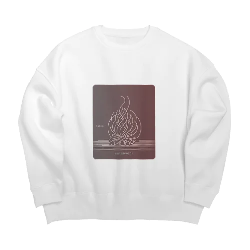 sotoasobi -takibi- Big Crew Neck Sweatshirt