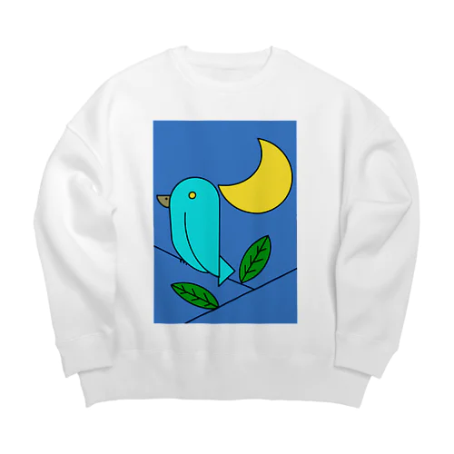 もりのこえ Big Crew Neck Sweatshirt