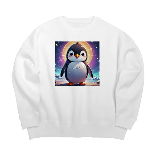 キュートペンギン Big Crew Neck Sweatshirt