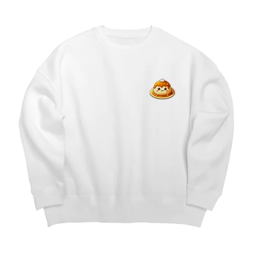 カレーちゃん Big Crew Neck Sweatshirt