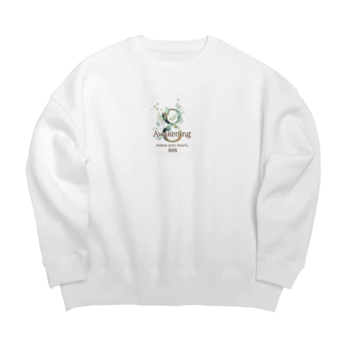 8-Awakening Big Crew Neck Sweatshirt