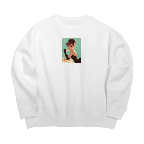 ティファニーでお茶を　Hime  2530 Big Crew Neck Sweatshirt