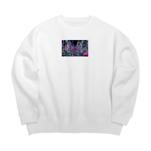 Neon Tokyou Big Crew Neck Sweatshirt