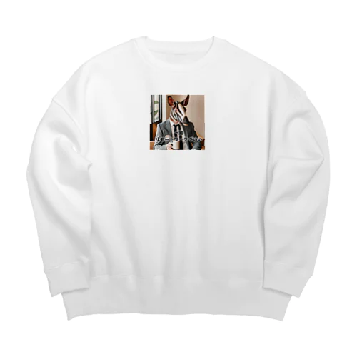 絶滅危惧種の貿易会社４ Big Crew Neck Sweatshirt