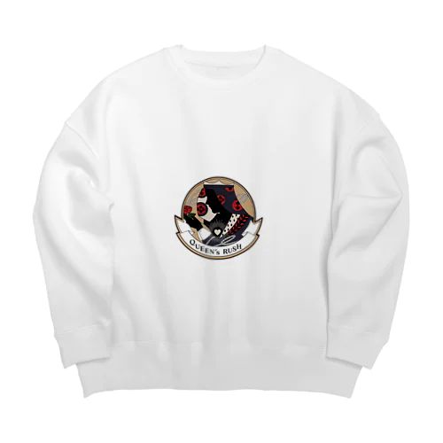 QUEEN'S RUSHショップロゴ Big Crew Neck Sweatshirt